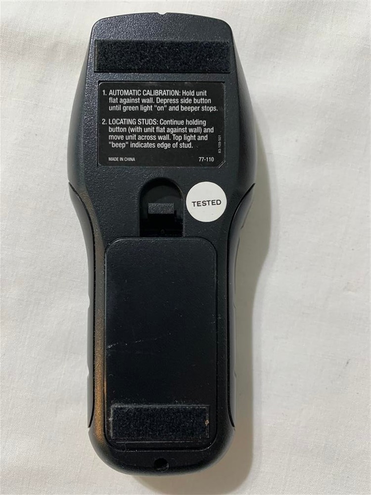 Stanley 77-110 IntelliSensor Stud Finder/Sensor - Requires 9-Vot Battery-Tested