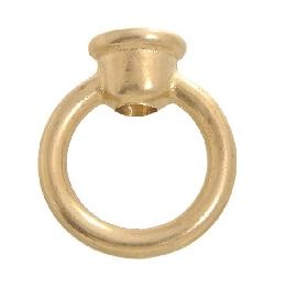 B&P Lamp 1 1/2" Cast Brass Loop. 1/8F, Unfinished