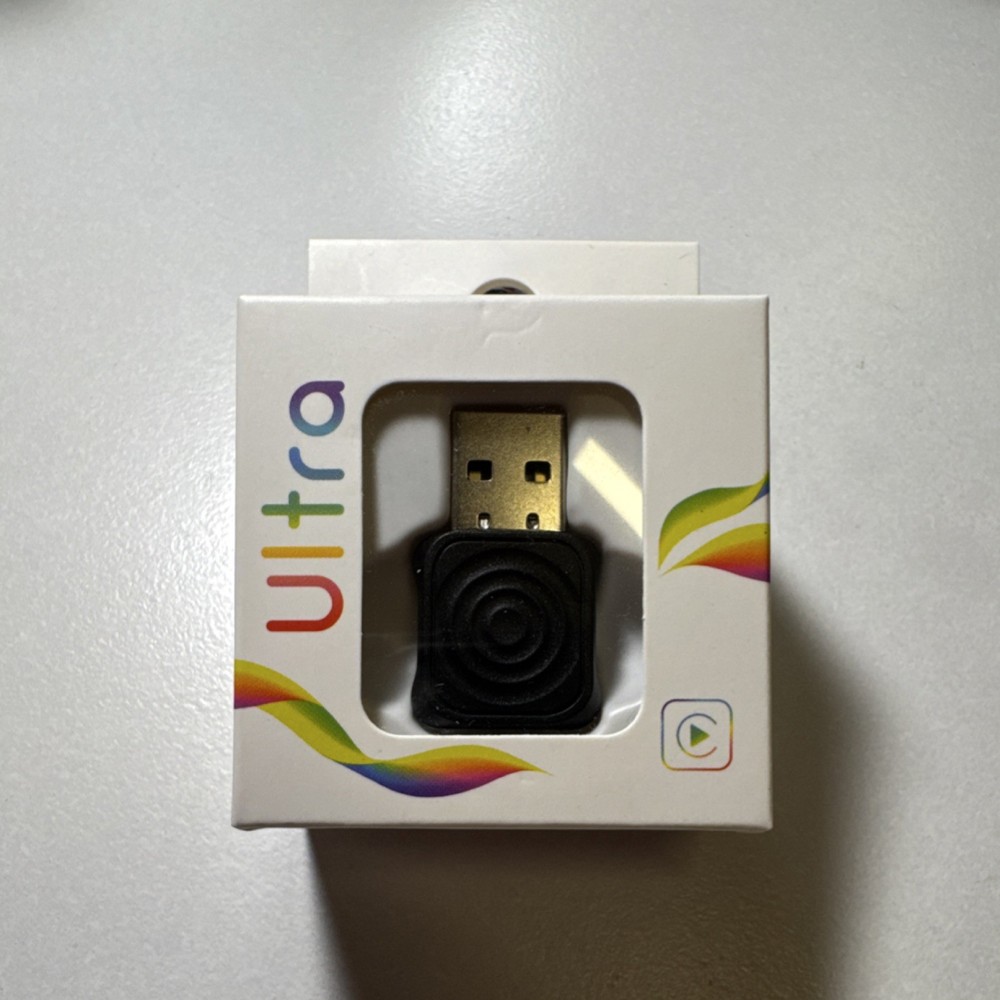 Wireless Apple CarPlay Adapter Android Auto Dongle Mini Fast Plug & Play USB