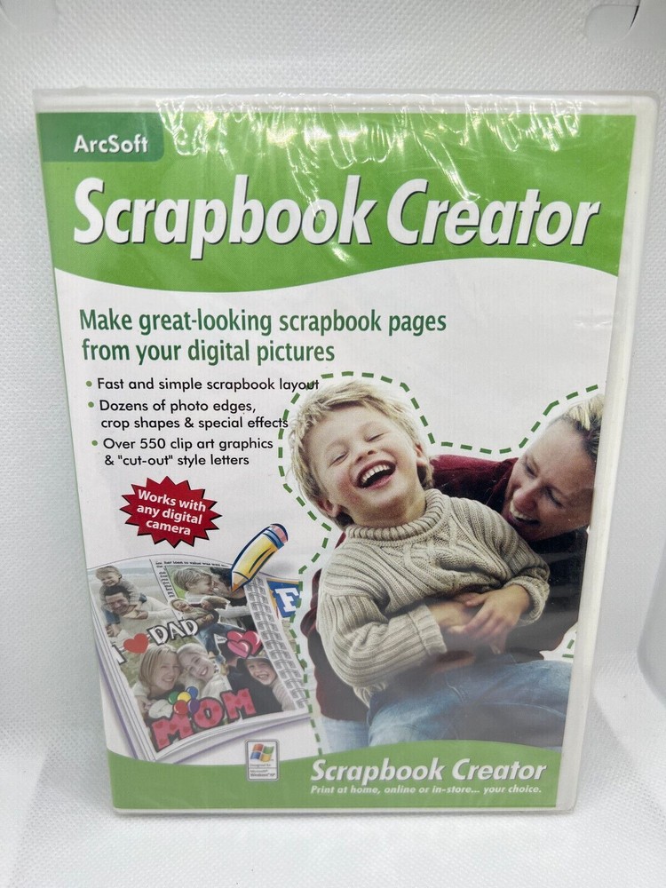 ArcSoft Scrapbook Creator Great Looking Scrapbook Pages PC Software