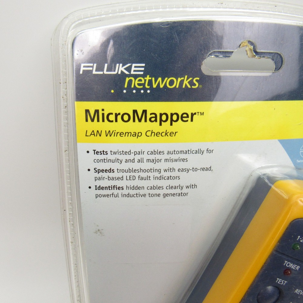 Fluke Network MicroMapper MT-8200-49A Wiremap Checker - NEW