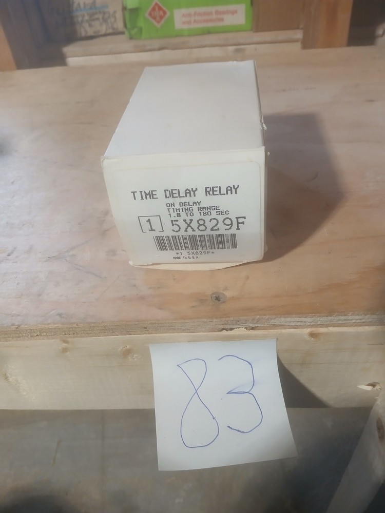 Dayton 5X829F On-Delay Time Delay Relay Adjustable Timing Range Control