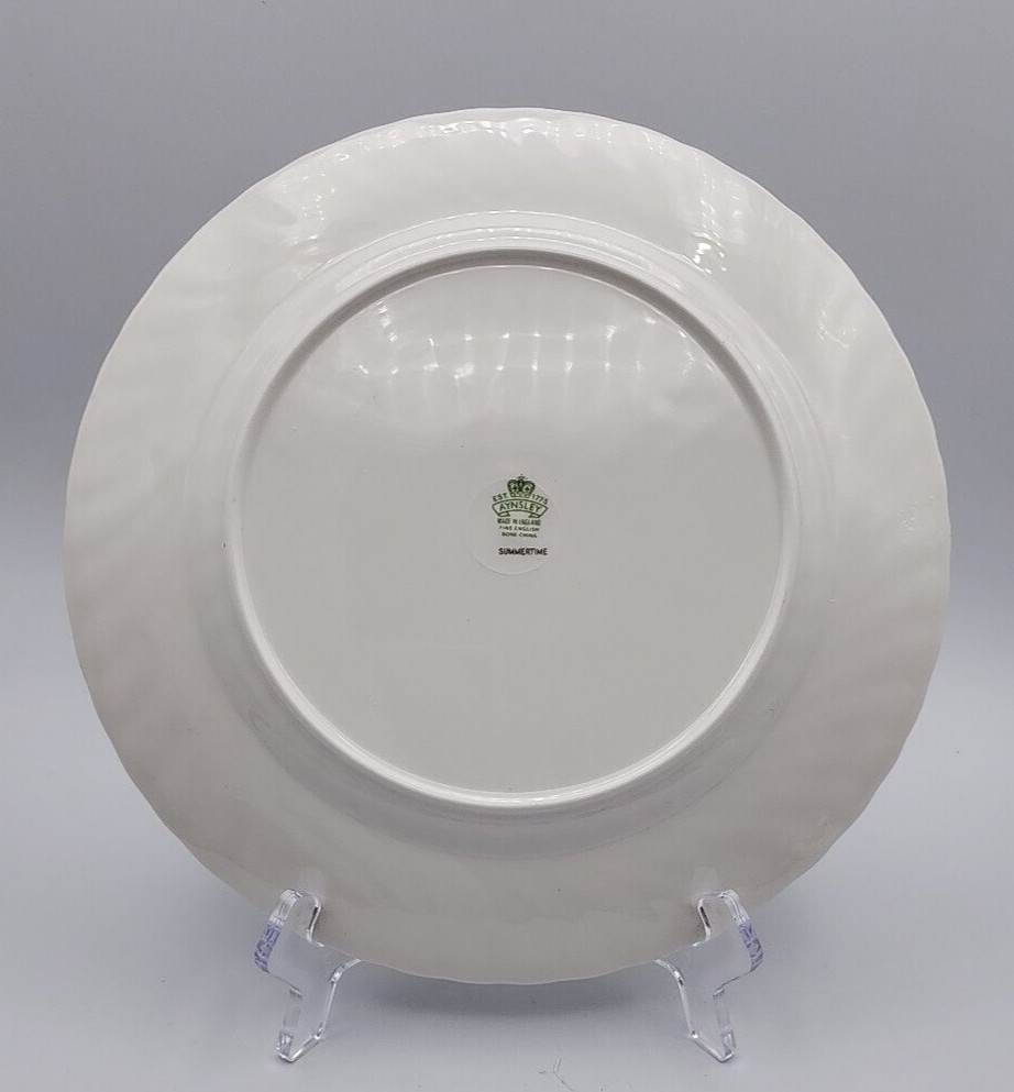 Aynsley Fine Bone China Summertime Pattern 6 Piece Place Setting