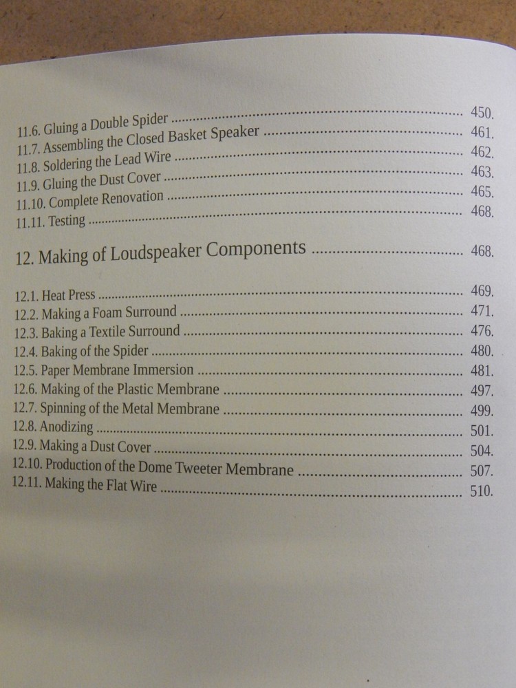 Loudspeaker Repair handbook