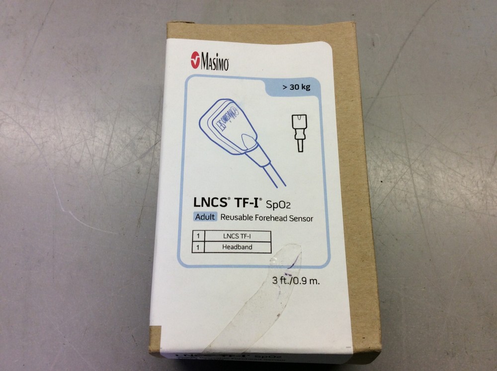 Masimo LNCS TF-1 Adult SPO2 Reusable Forehead Sensor ref 1896
