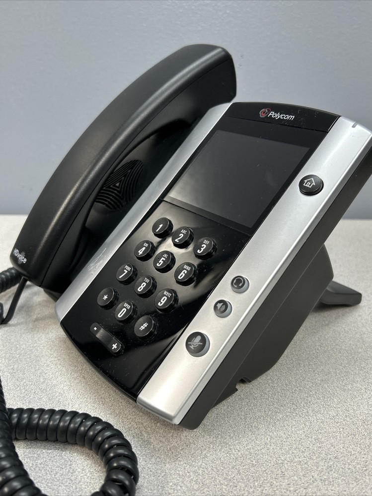Polycom VVX 500 Gigabit IP LCD Desk Set Phone PoE
