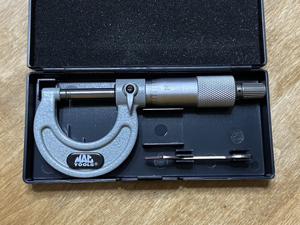 Mac Tools DMC100A Micrometer 0-1" NEW