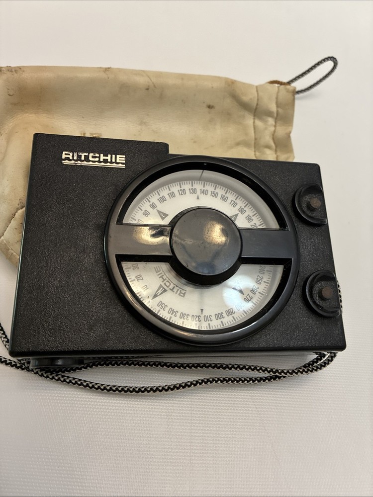 Ritchie Hand Bearing Compass & Bag