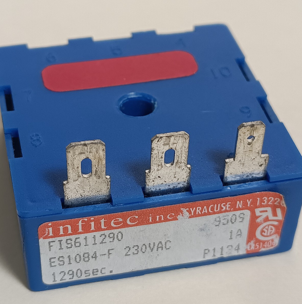 Infitec FIS611290 Time Delay Relay 1290sec.