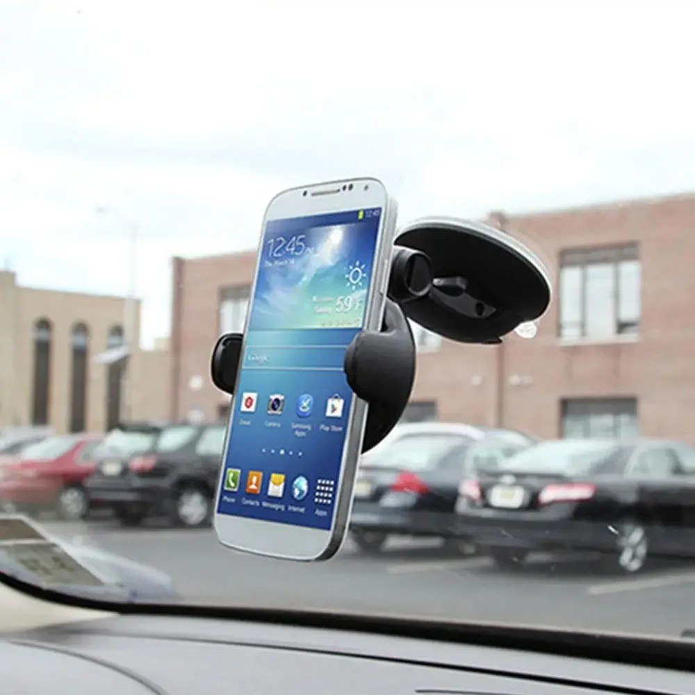 Universal 360° Mount Holder Car Stand Windshield For Mobile Cell Phone GPS