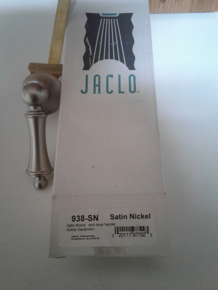 Jaclo 938-SN Tank Lever Kohler Dev & Mem, Satin Nickel