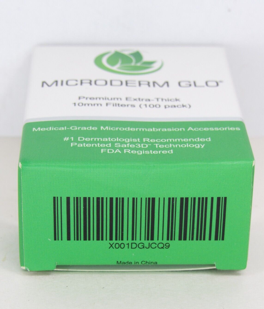 NEW Microderm GLO System Premium Extra-Thick 10mm Filters 100 Microdermabrasion