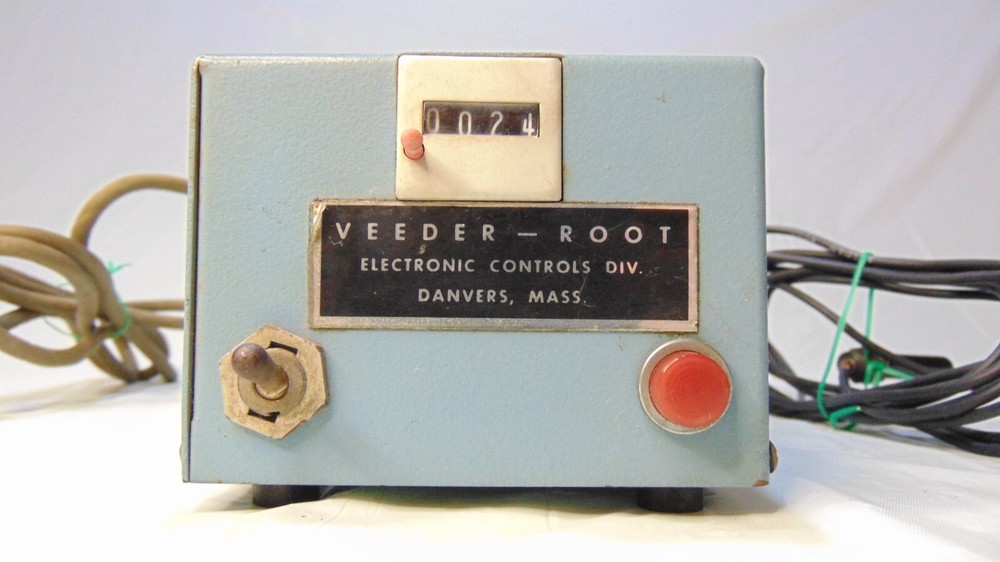 Electronic Photo Electric Cell Counter VEEDER-ROOT TESTED Working