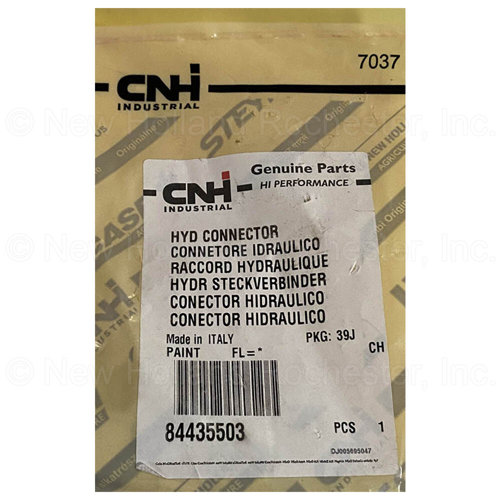 New Holland Connector Part # 84435503