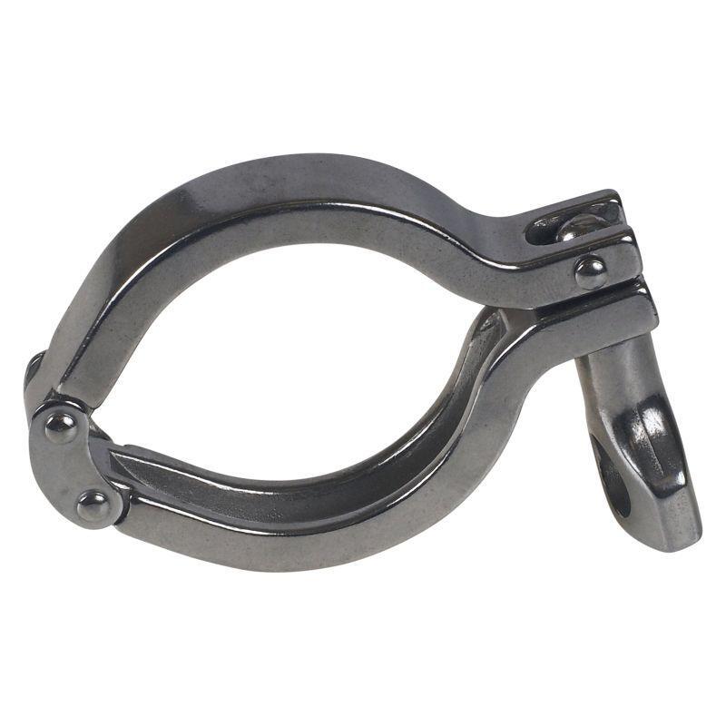 Sanitary Pressure Tri Clamp | 2 inch Double Hinge - SS304 (2 Pack)