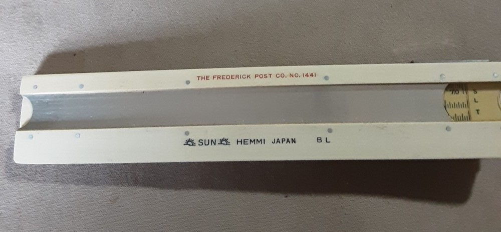 "Post" Slide Ruler # 1441