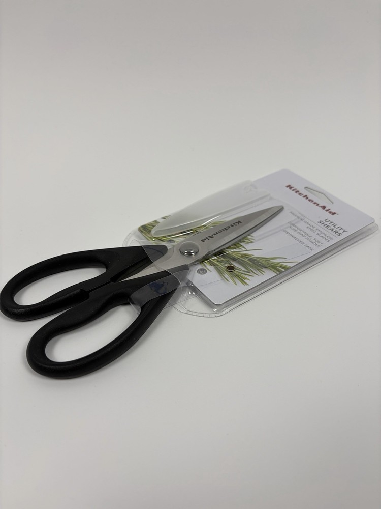 KitchenAid Kitchen Utility Shears / Scissors — Black — New