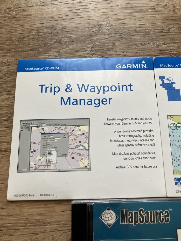 Garmin MapSource BlueChart CD Lot Americas Version 5 & 9.5