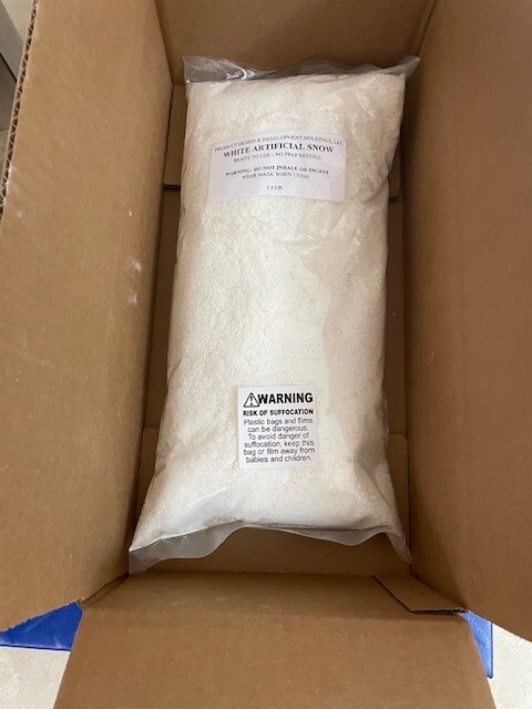 Artificial Plastic Snow