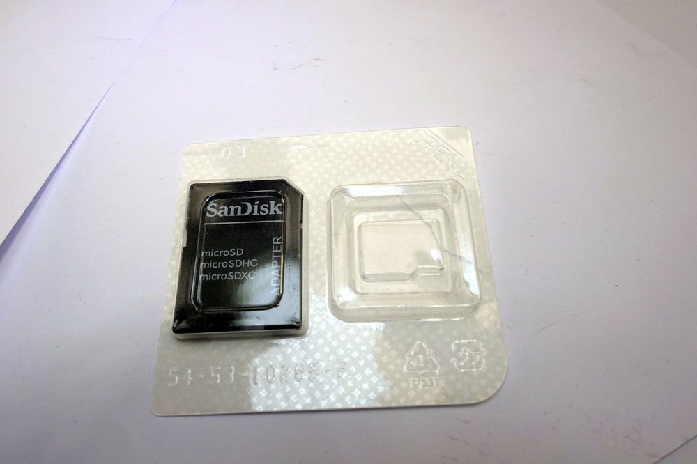 Sandisk Micro SD Adapter for camera memory