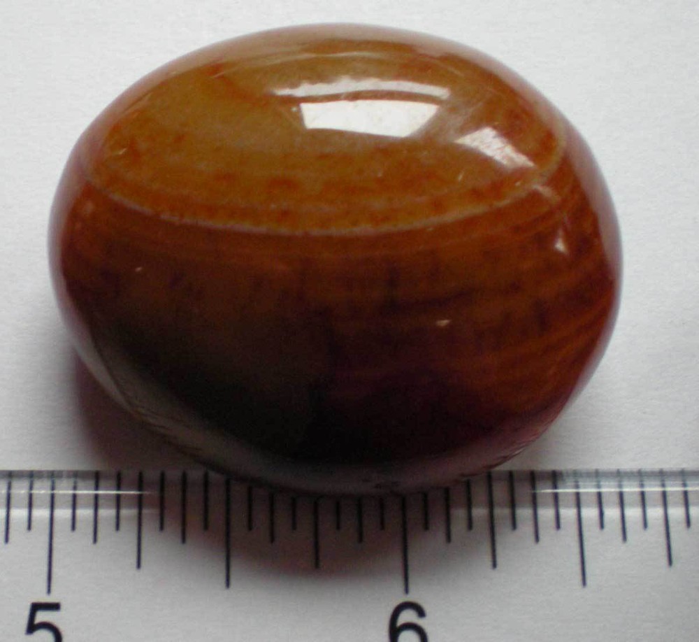 Carnelian Agate Palmstone sc618m