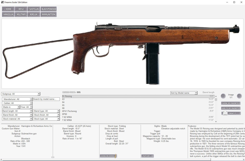 Firearms Guide 16th PRO Edition Flash Drive & Online Combo