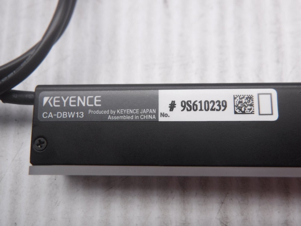 Keyence CA-DBW13 White LED Bar Depth: M3 Max: 3mm