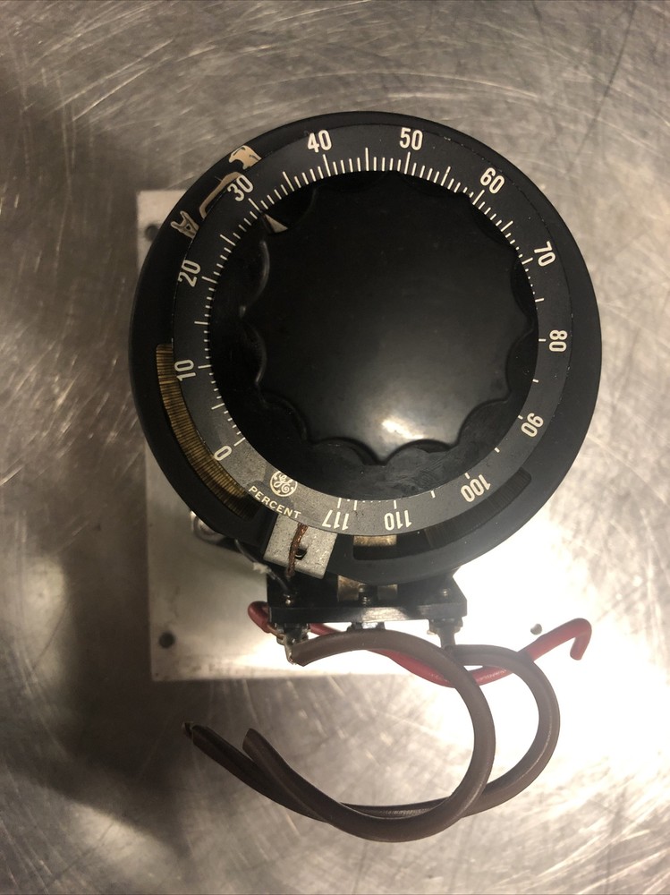 GENERAL ELECTRIC VOLT-PAC 9T92Y0005 VARIABLE TRANSFORMER 120v 140v