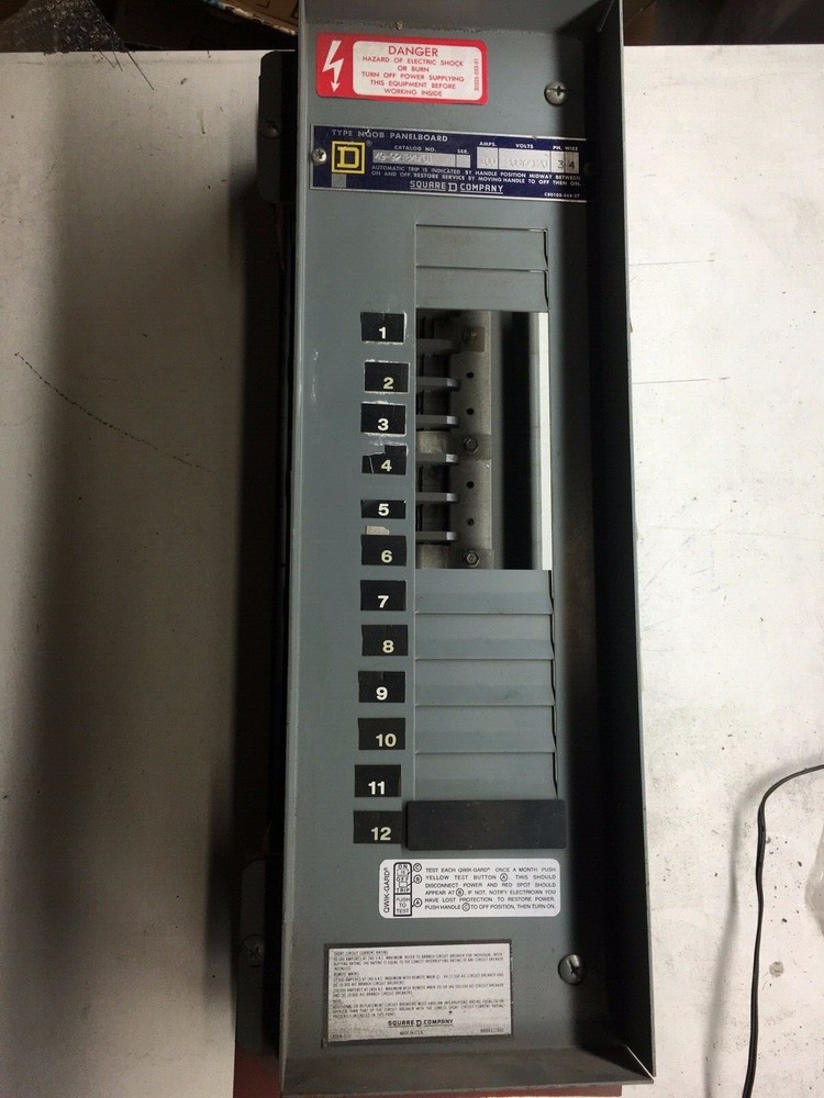 49-92784/01 Square D NQOB Panelboard Interior 100A 3 Phase