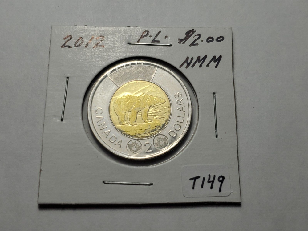 2012 CANADA PL Two Dollar Security Toonie Coin T149