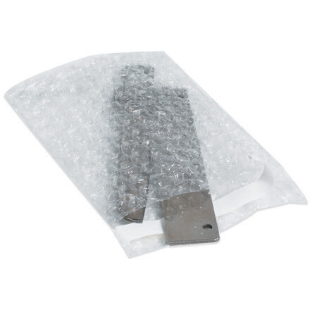 Self-Seal Bubble Pouches, 7x8.5", 550/Case, Effortless and Secure Packaging