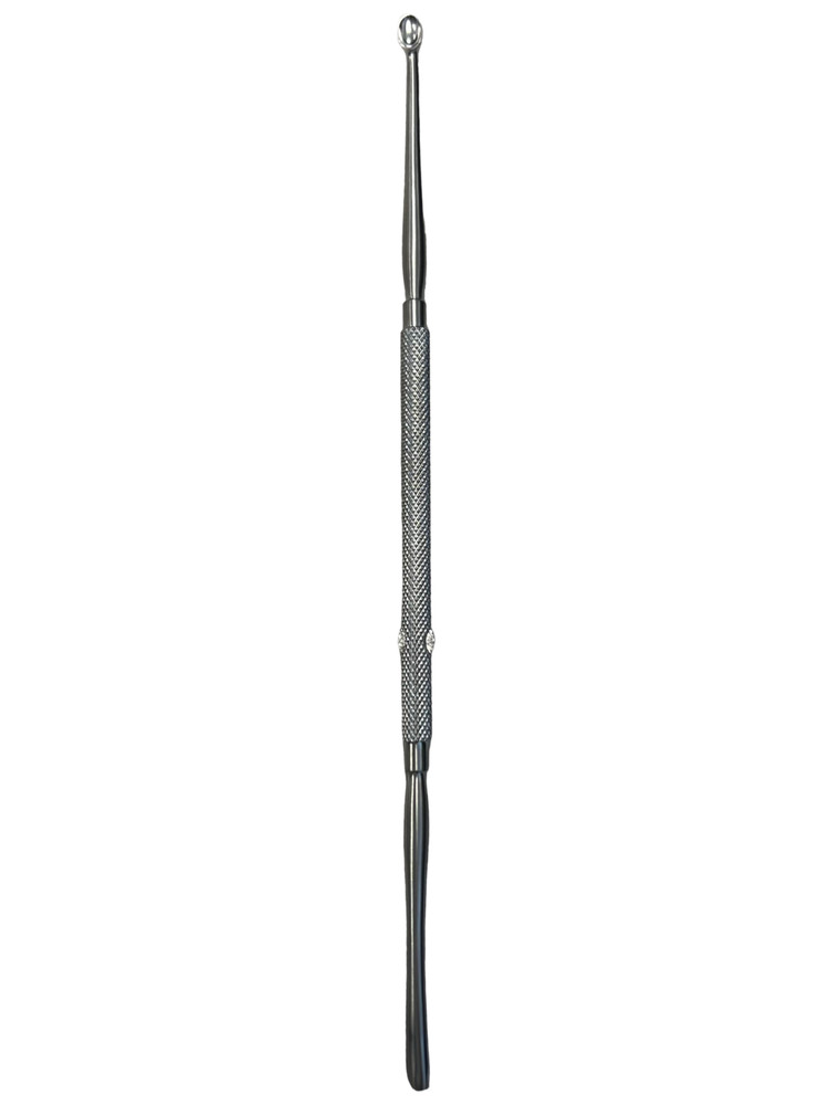DUNNING Elevator & Curette, 8.25" D/Ended, 4mm/7mm Blunt/Sharp, Elevator/Curette
