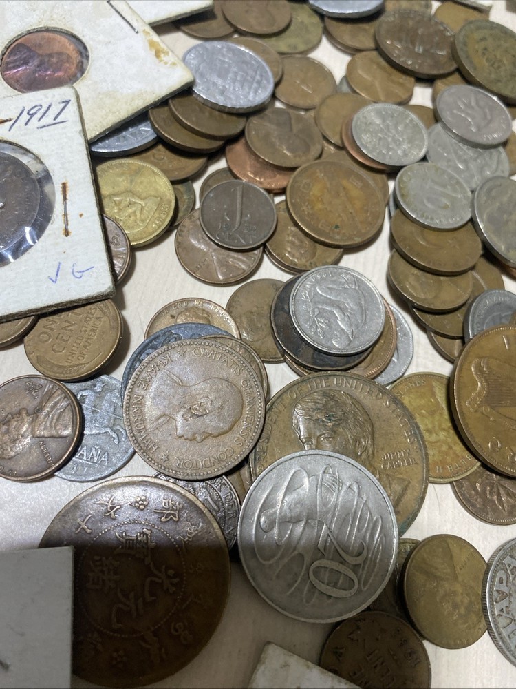 Old Coin Lot US And Foreign