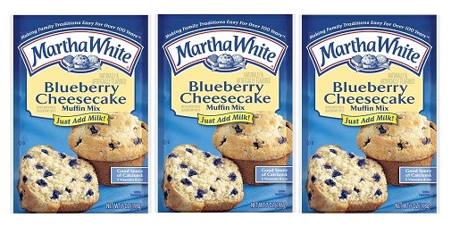 Martha White Blueberry Cheesecake Muffin Mix 3 Pack
