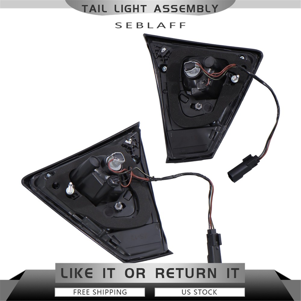 Halogen Tail Lights For Ford Escape 2017-2019 Rear Left&Right Inner Tail Lamps