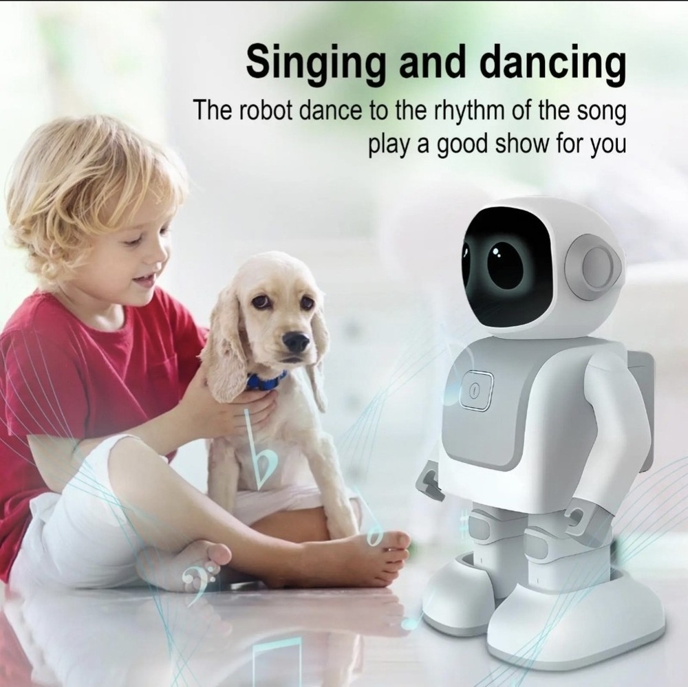 NEW Programming Robot Induction Touch Smart Dance Robot Speaker