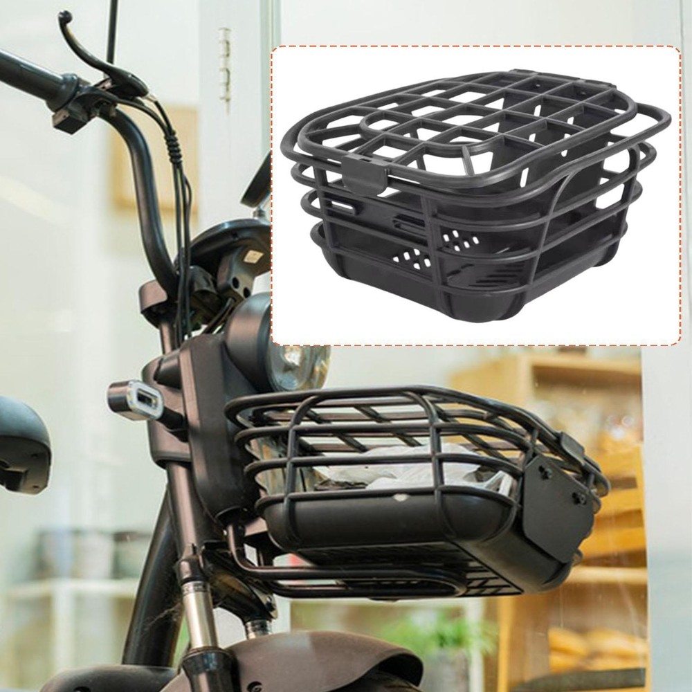 Bicycle Basket Cargo Basket with Lid