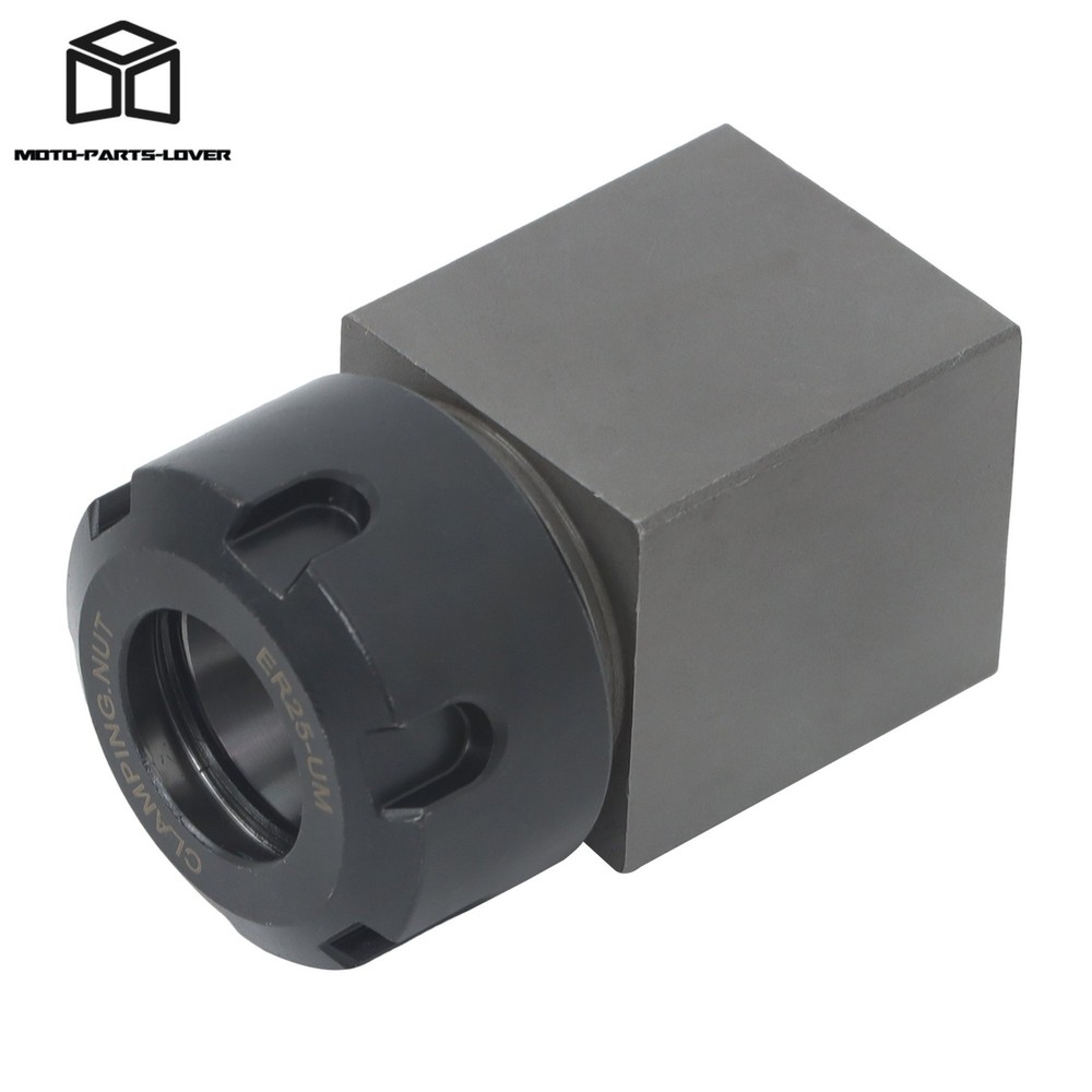 ER25 Square Tooling Block Fit for Multi-Sided Machining Operations