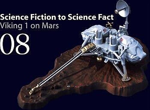 Royal-Museum Viking 1 on Moon Science Fiction To Fact - Space Program Plastic