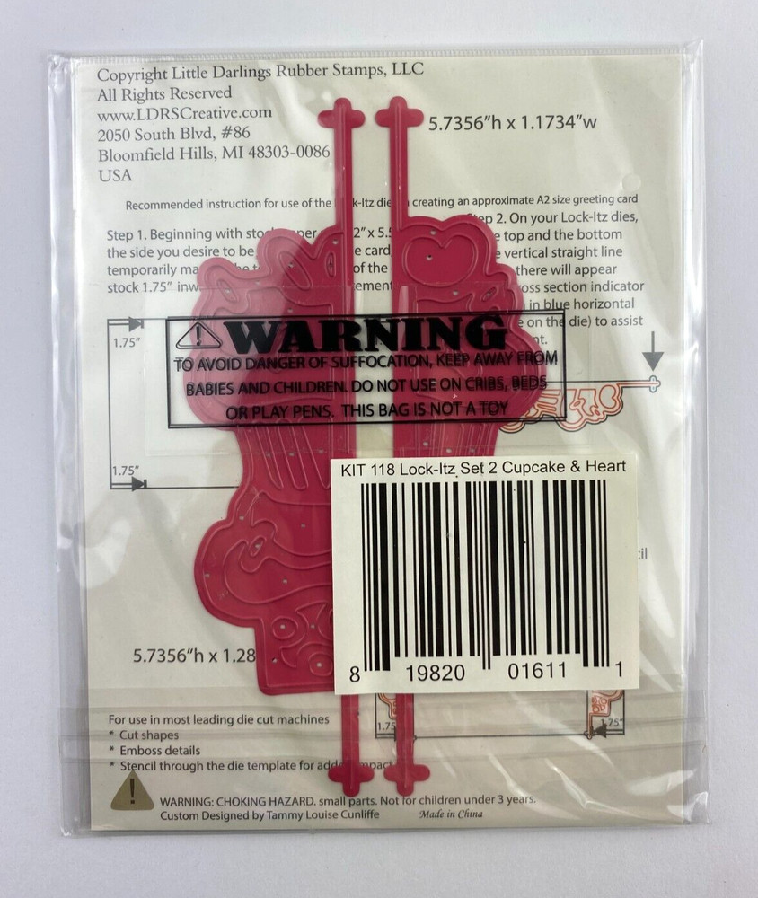 LDRS Lock-Itz - HEART BOUTIQUE - Interlocking Dies