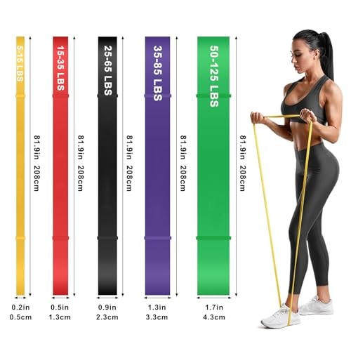 Pull Up Bands, Resistance Bands Set, Pull-Up Assistance Bands Set for Colorful