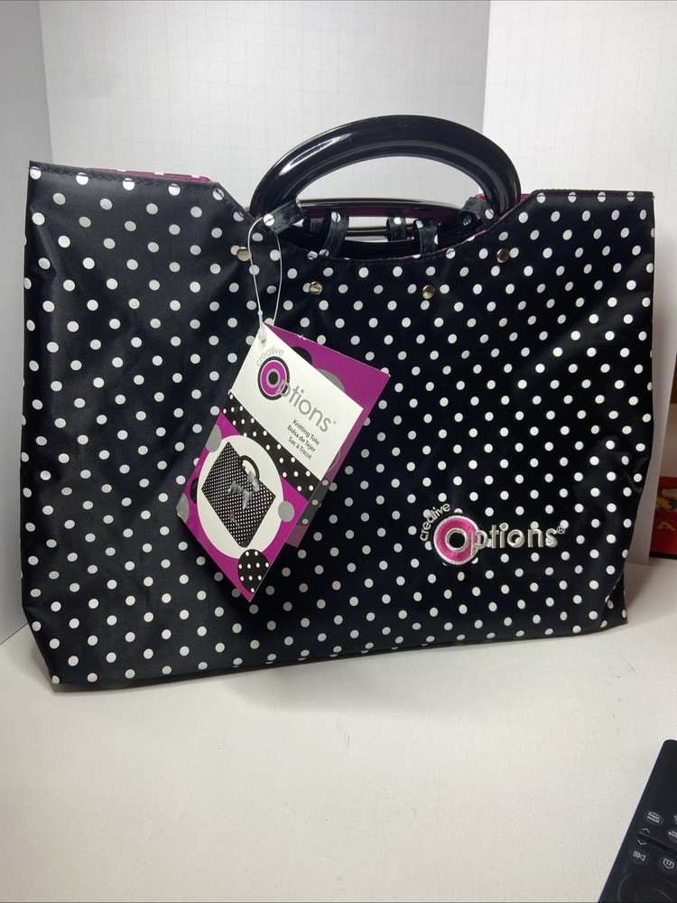 Creative Options knitting tote