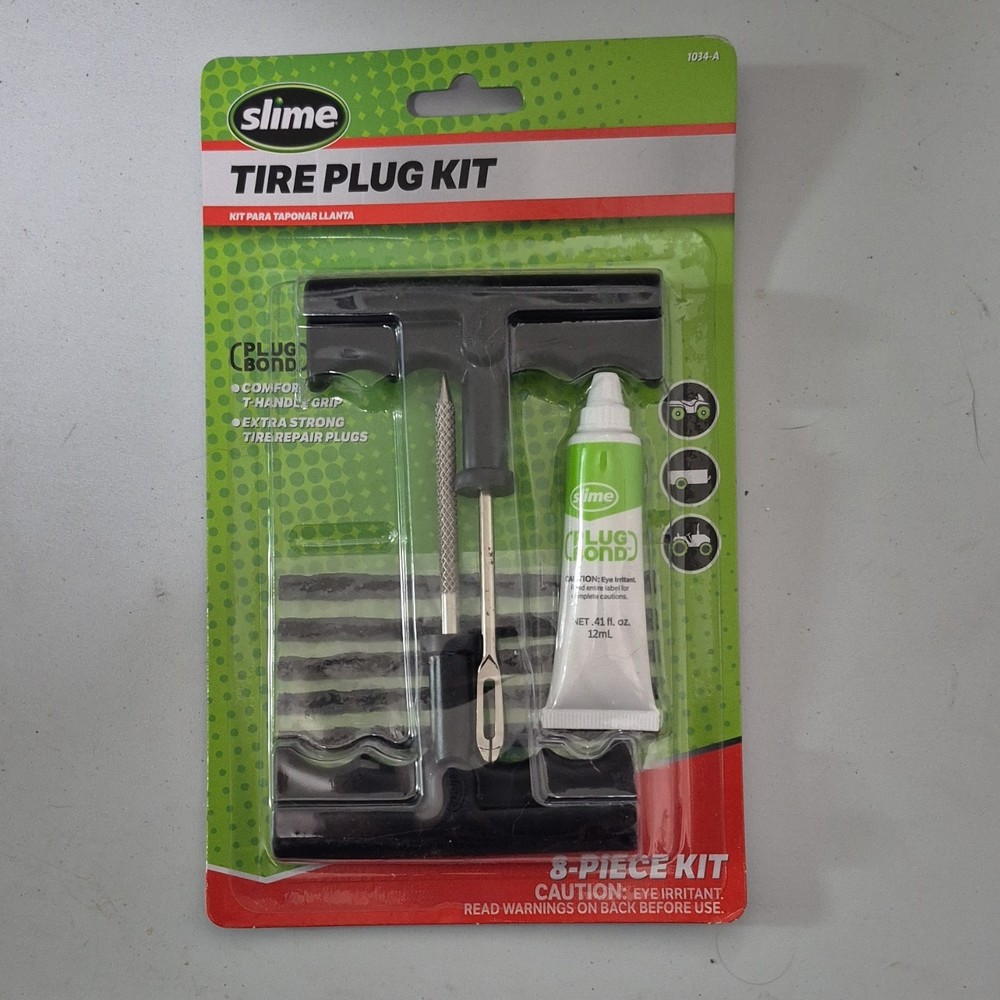 Slime Tire Plug Kit 8 Pieces
