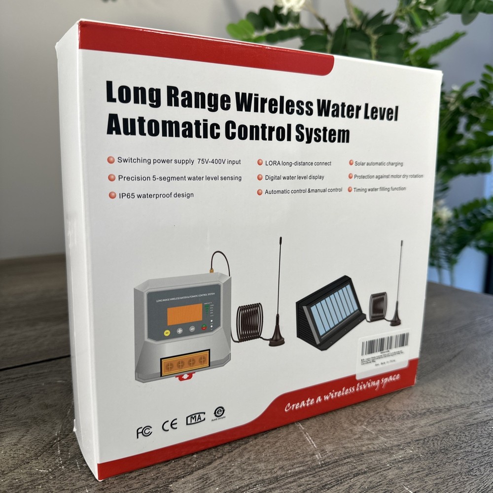 Long Range Wireless Automatic Water Level Controller Sys Automatic Water Filling
