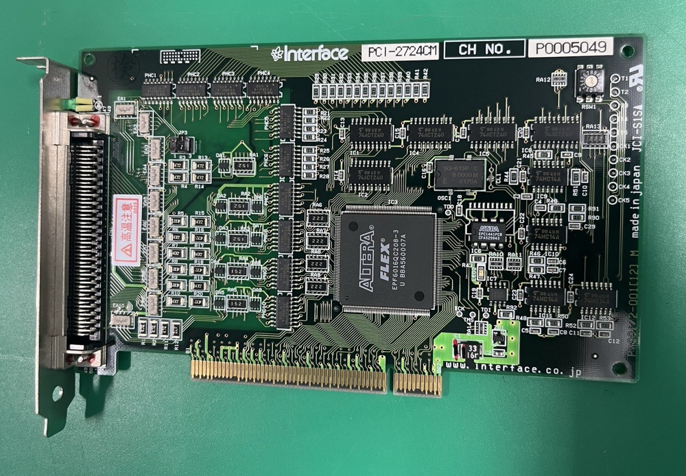 Interface PCI-2724CM JCI-SIS