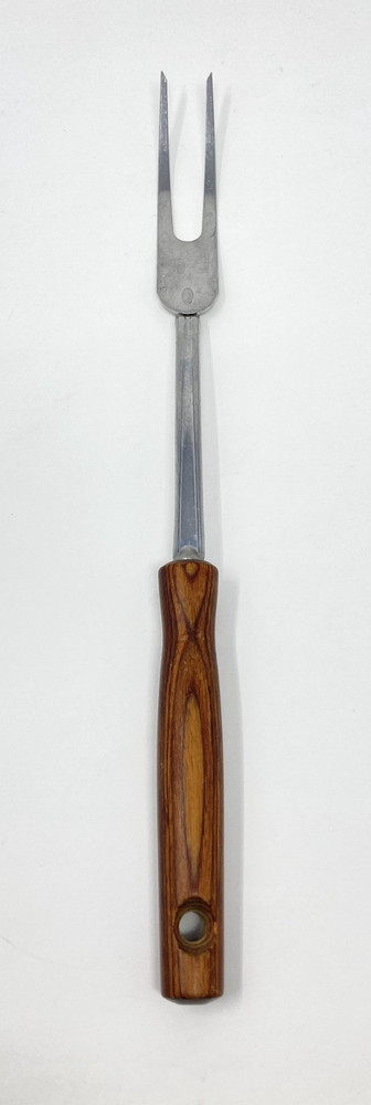 EKCO Meat/Turning Fork  Wood Handle