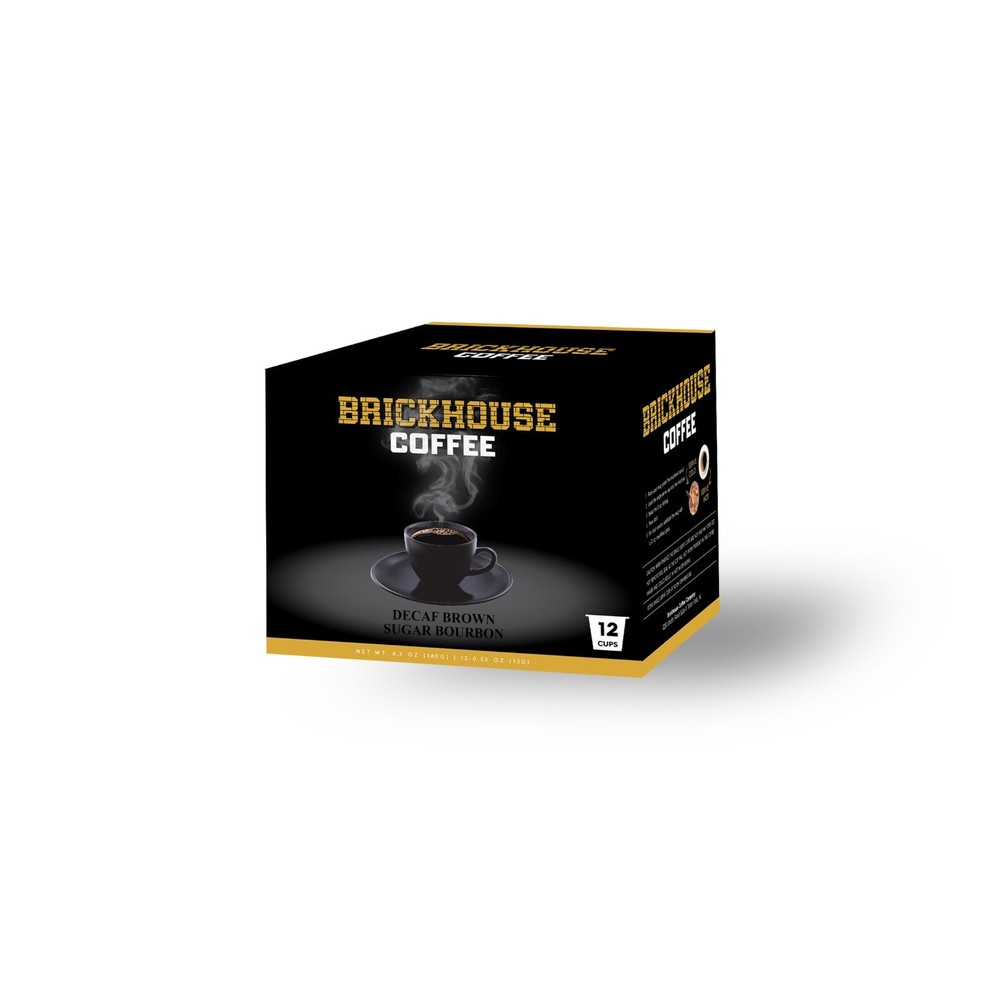 Brickhouse Single Serve Coffee (Decaf Brown Sugar Bourbon, 72 count)