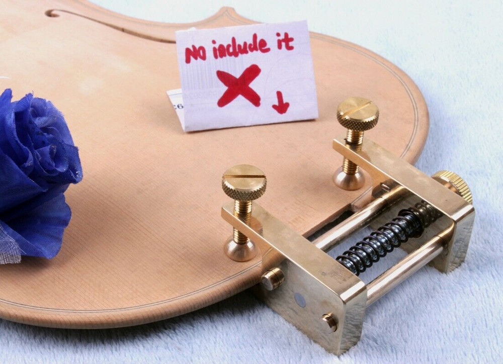 Luthier Violin Viola tools Brass Maker  Edge Clamp for Cracks Repair tools