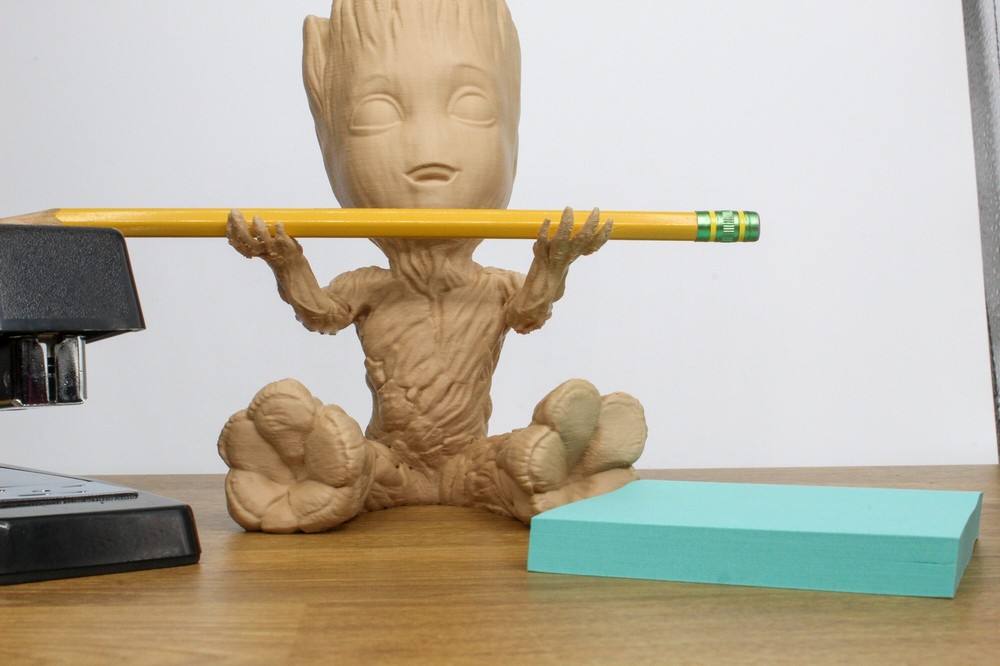 Baby Groot Pen, Pencil, Phone Holder