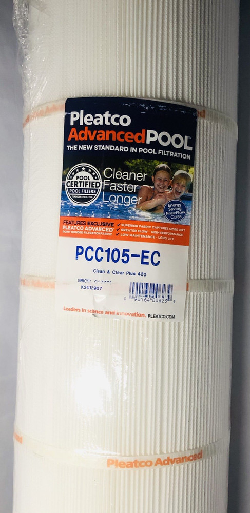 PLEATCO ADVANCED POOL FILTER CARTRIDGE PCC105-EC